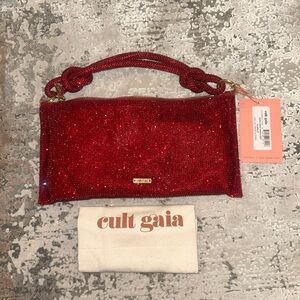 Cult Gaia Hera Nano Shoulder Bag – Scarlet ✨NWT